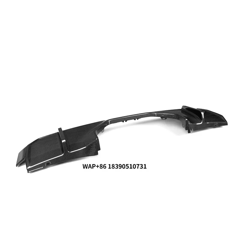 

Dry Carbon Rear Bumper Lip Sword Fins Spoiler Splitter Diffuser for M3 M4 G80 G82 G83 2021+