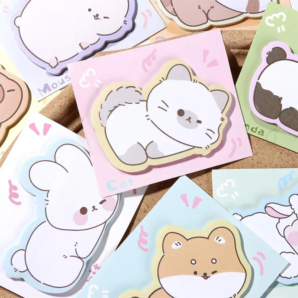 Memo Note Animal Shape Animal Sticky Notes Journaling Planner Memo Pad Note Pad N Times Cute Note Paper Teen/Adult/ Girls