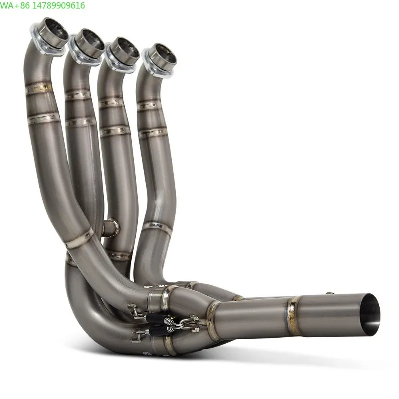 

Forged Exhaust System For MotorcycleMotorcycle Exhaust Modify Front Pipe Escape Titanium Header Tube Compatible Original Muffler