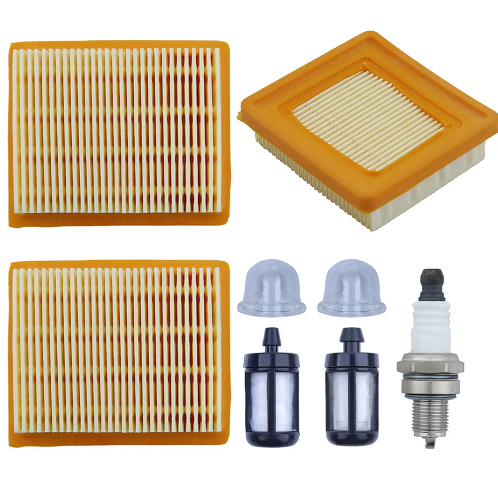 FS89 FS89R For FS91 For FS91R FS111 FS111R FS111RX FS131 FS131R FS311 FR131T FC91 FC96 FC111 Air Filter Assortment Pack of 3