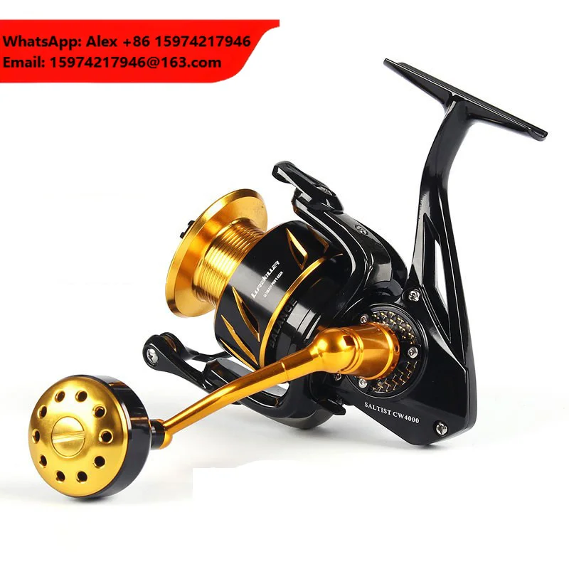 Lurekiller Full Metal Spinning Reel Japan Jigging Fishing Reel Saltwater Spinning Jigging Fishing Reel 35kg Drag Power For Fish