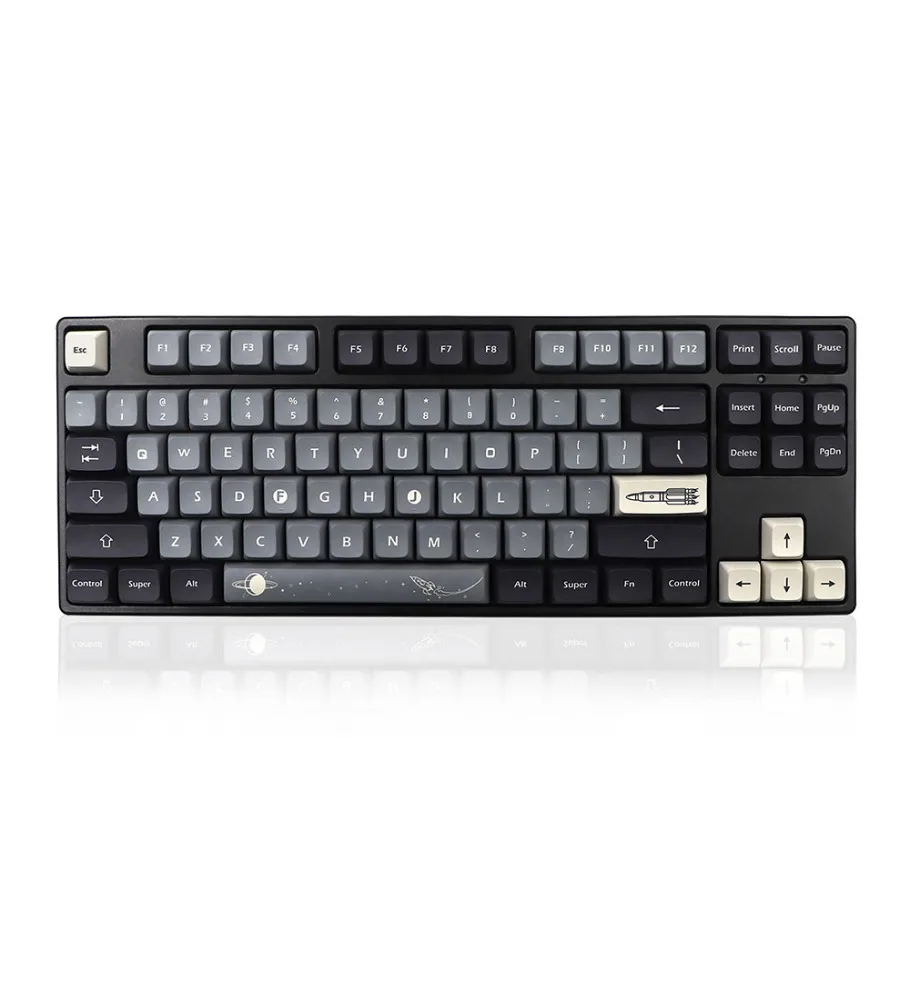 XDA Apollo, keycap PBT five-sided sublimation 133 keys for 61/64/68/87, etc