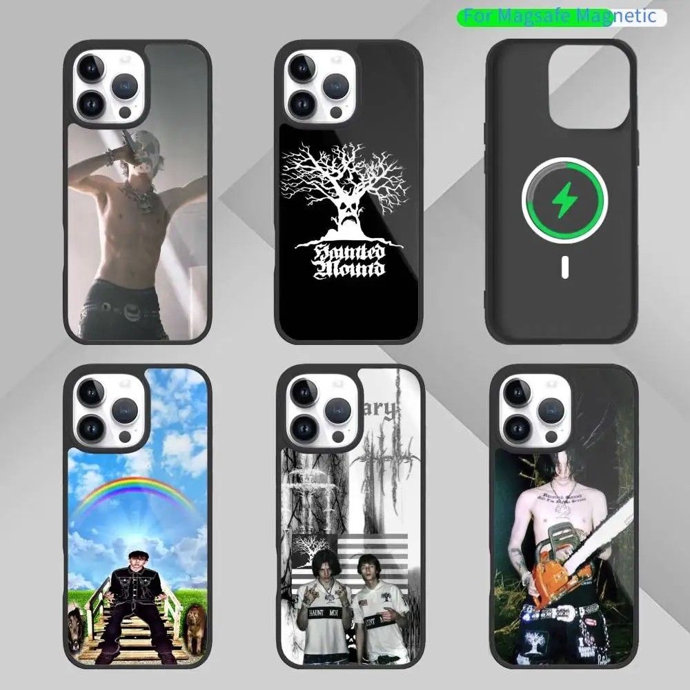 

S-Sematary H-Haunted Mound Phone Case For iPhone 14,16,15,13,17,12,Plus,Pro,Max Magnetic For Magsafe Frosted Cover