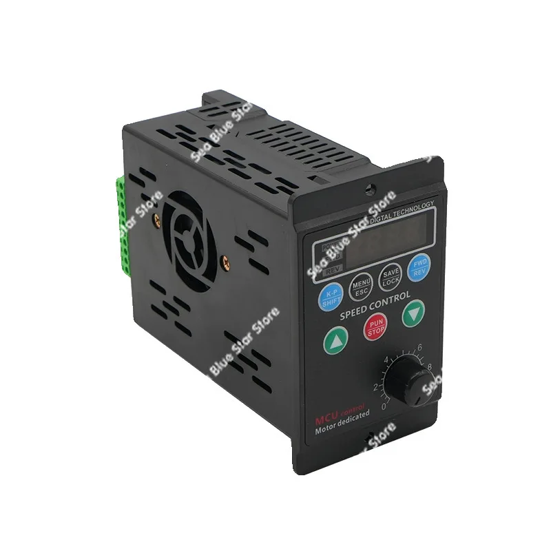 Simple frequency converter T13-750W-12-H three-phase 220V output small motor 380V frequency conversion speed regulation switch
