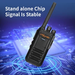 Walkie Talkie Long Range Dual Band CB Ham Chierda CD16 Two Way Radio Comunicador Transceive 4000mAh Mini Walkie Talkie