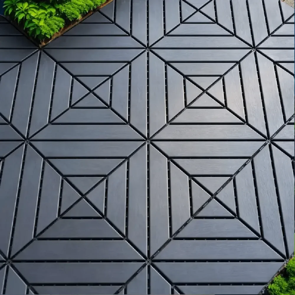 

Interlocking Deck Tiles Waterproof, AllWeather, SlipResistant, EasyAssembly Outdoor Patio Decking For Poolside, Balcony, Backya