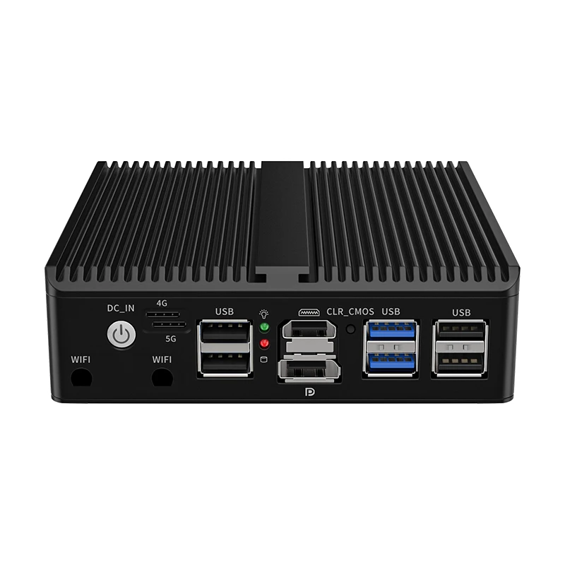 Ikuaios g30w lüfter loser Netzwerk host für Firewall-Router eingebautes Intel n100 4x2,5 Gigabit Ethernet erweiterbares WLAN 4g 5g Modul