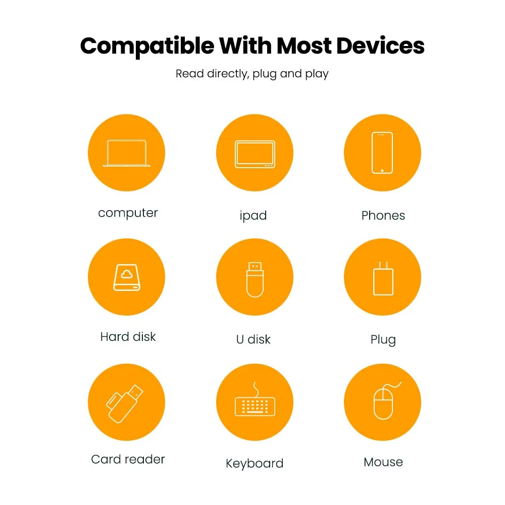 محول NNbilsi-Type C OTG ، USB to Type C ، USB C ، محول ذكر إلى أنثى صغيرة ، S20 ، موصل شاومى وتغ