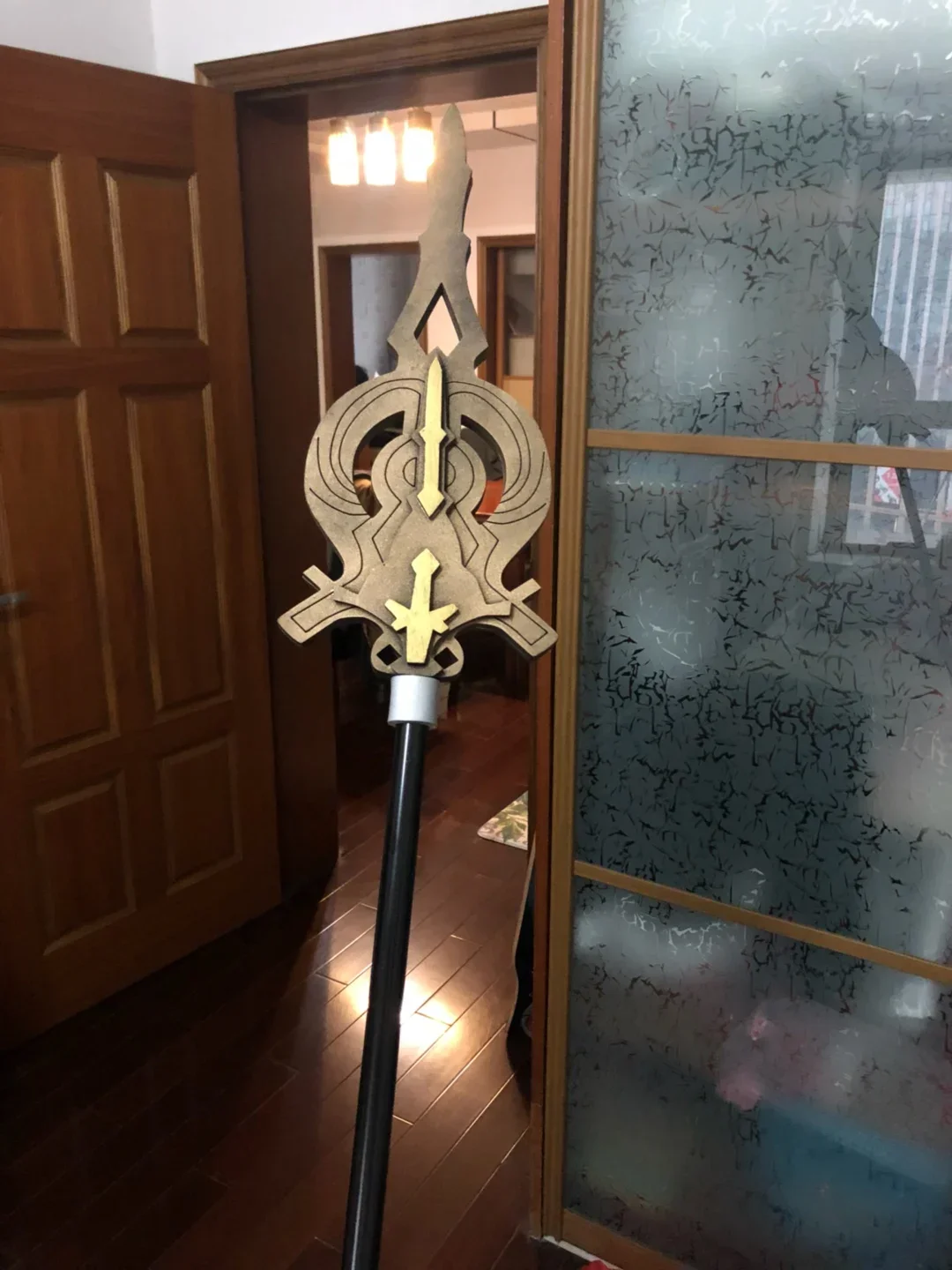 [Funny] 170cm Cosplay Anime Game Arknights skyfire weapon Sword model Costume party show gift toy