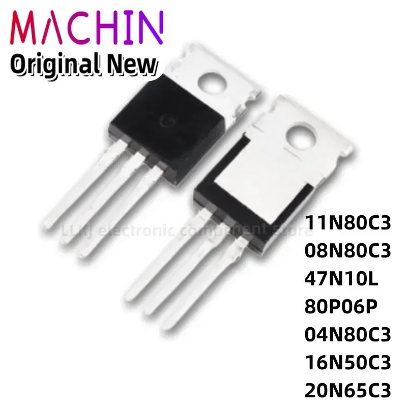 1pcs SPP11N80C3 08N80C3 47N10L 80P06P 04N80C3 16N50C3 20N65C3  TO-220 MOS FET.