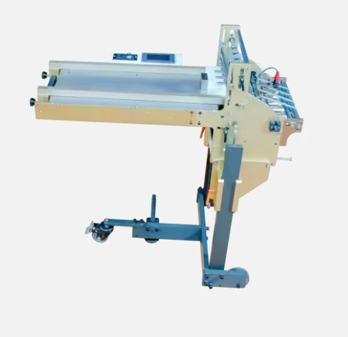 2023 Industrial Advertising Leaflet Folding Machine 1/2 1/4 Book Paper Creasing Embossing Condition Economical Price