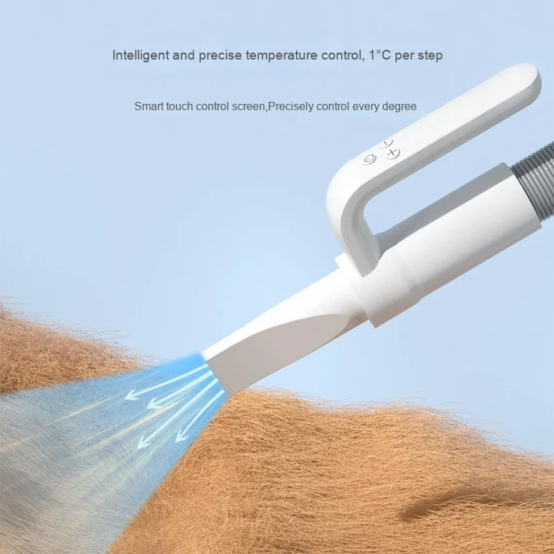 High-Power Intelligent Quick-Dry Pet Hair Dryer New Model Stainless Steel Water Blower Professional Safe for Cat Dog Animal