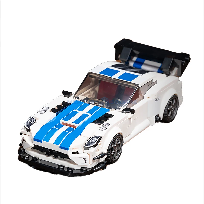 Viper Racing Car Model Bricks MOC JD082 Technical Speed Vehicle Building Blocks Adults Ideas Collection Toy Kid Birthday Gift