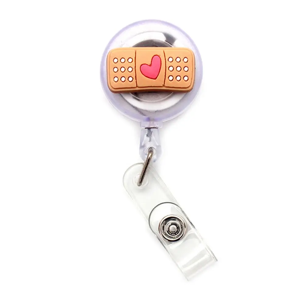 

Chest Card Holder Nurse Doctor Name Card Holder Nurse Badge Holder Hospital Badge Holder ID Card Clips Retractable Badge Reel