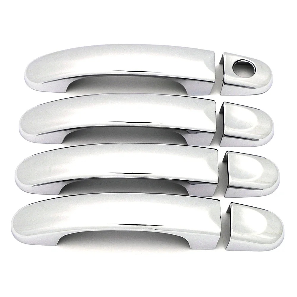 For Volkswagen VW Touran Caddy 2K 2004-2015 Carbon Fiber Color Decoration Refit Chrome Door Handle Cover Trim Protection Sticker