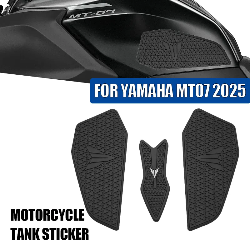 Yamaha MT07 MT-07 2025 Motorcycle Fuel Tank Pads Waterproof Durable Stickers Custom Tank Pad Decals for MT07