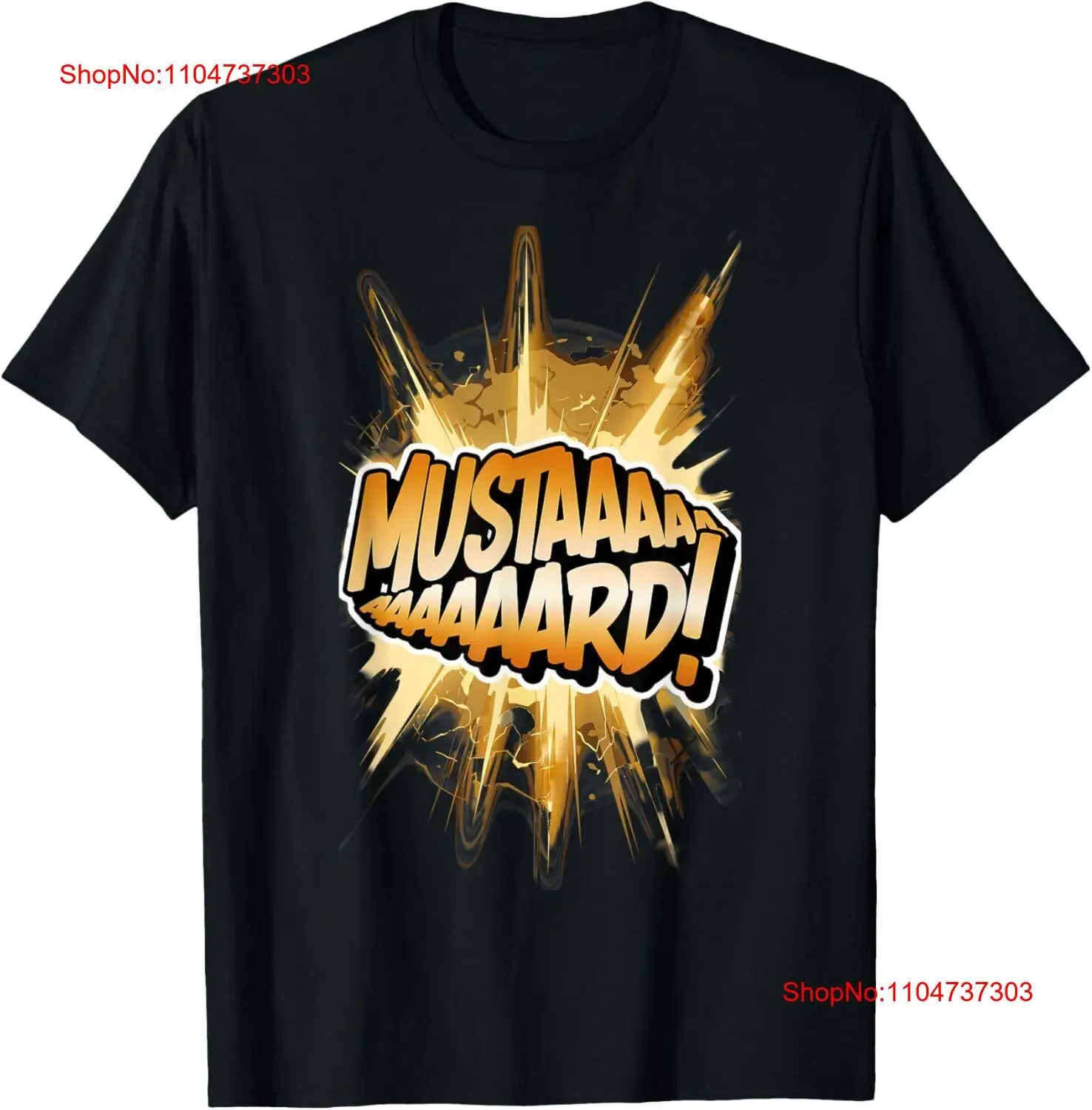 

Mustard Mustaaaard Expression Iconic HipHop Streetwear T Shirt vintage Washed Casual Soft Versatile Stylish Breathable fashion