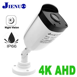JIENUO 4K AHD Camera 5mp HD Outdoor Waterproof CCTV Security Surveillance Infrared Night Vision 720P 1080P TVI IR 2mp Home Cam