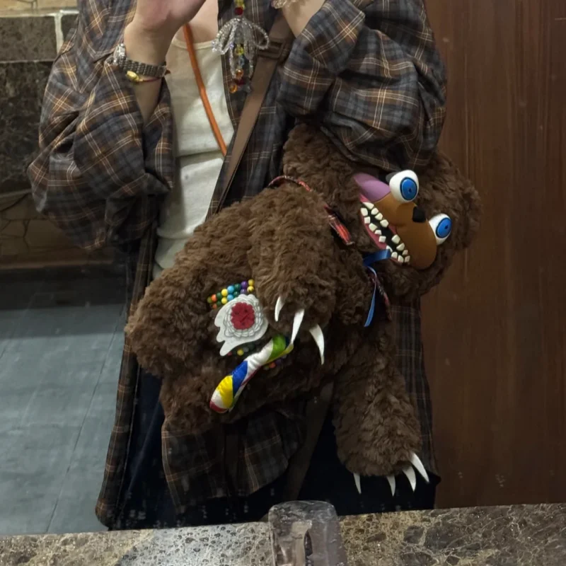 Halloween hamikuma Hamikuma Orso Peluche Bambola Moda alla moda Zaino carino per ragazzo e ragazza Regalo Nuovo prodotto in magazzino autentico