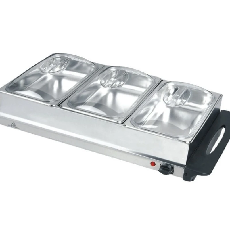 3 x 2.5L stainless steel insulation plate, large quantity is preferred