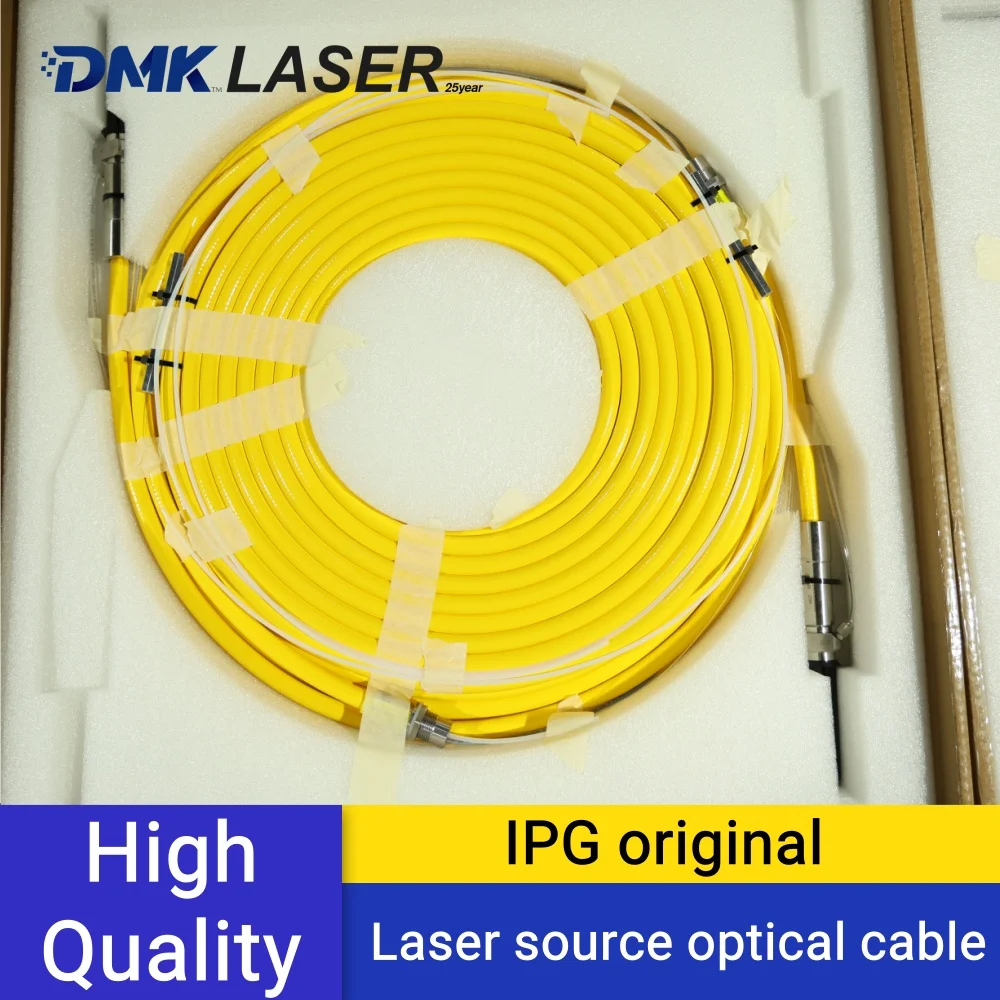 DMK IPG Original Laser Source Optical Cable Fiber Laser Cutting Optic Cable 50/125 100/250 50/250 100/200um Fibre Output Line