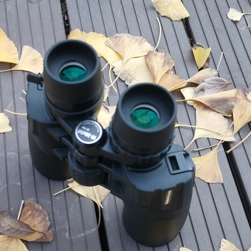 High-definition Binocular Zoom Telescope 10 - 30x50 Outdoor Low-light Night Vision Viewing High-power Telescope BAK4 FMC