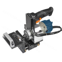 2-in-1 slotting bracket trimming machine 550V, track slotting machine, wardrobe board woodworking tool