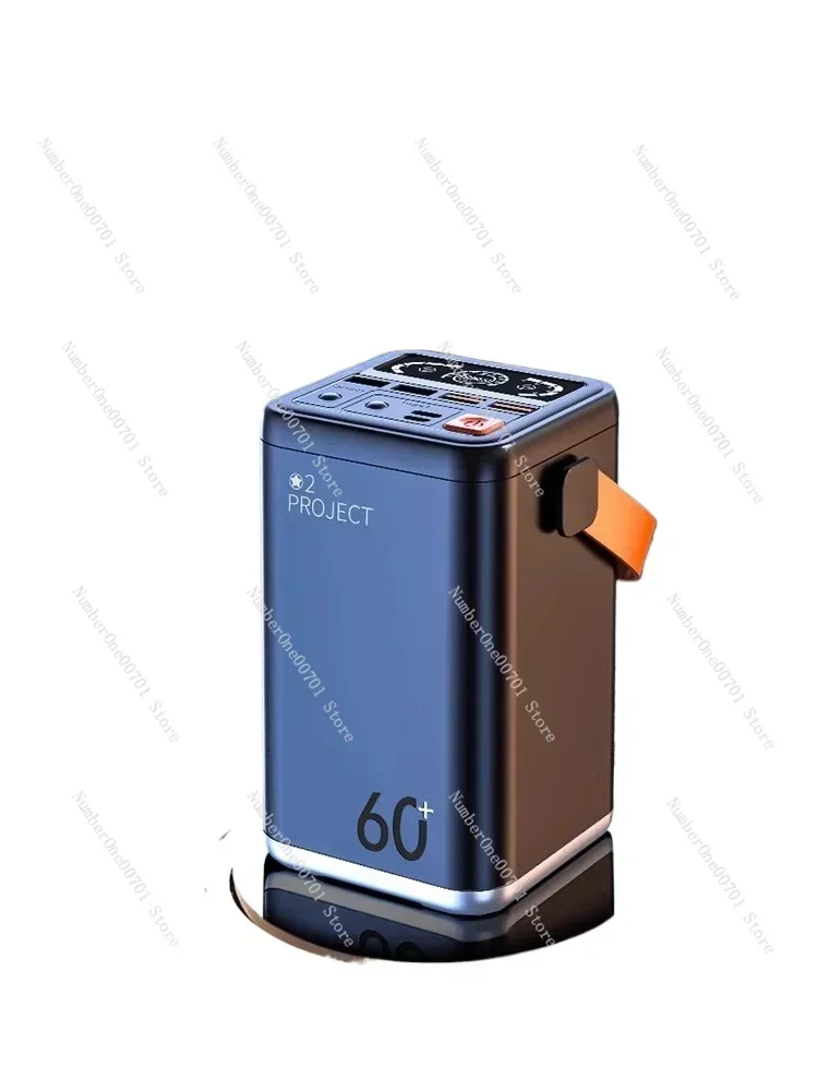 

Сверхбыстрая зарядка Power Bank, большая емкость, подходит для Huawei, Apple, специальный мобильный блок питания, 5 Вт мАч, 100 Вт, 220 В