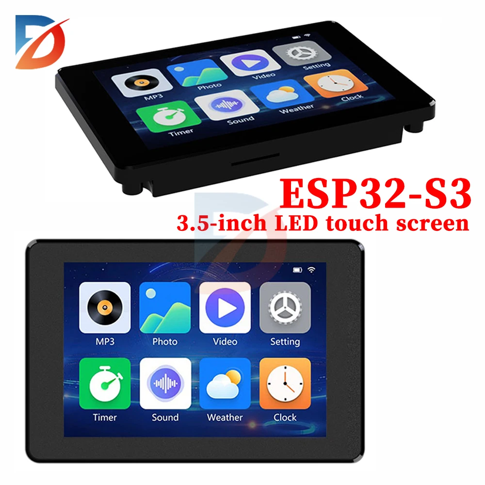 

ESP32 3.5-inch capacitive touch screen ESP32-S3 WIFI Bluetooth development board 320x480 RGB 65K screen AXS15231B driver chip