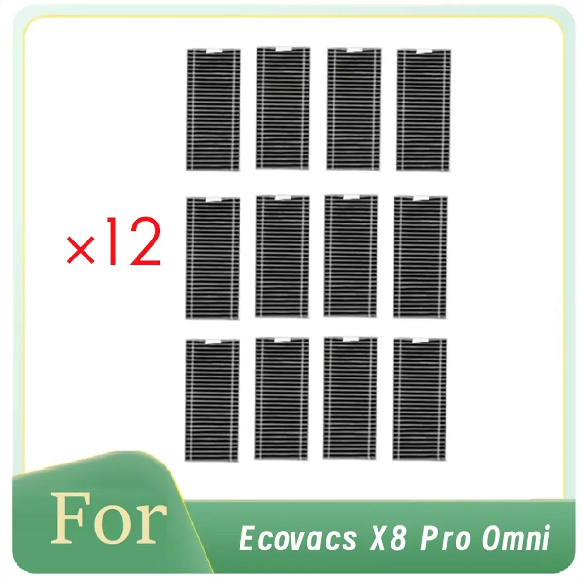 SHIP WITHIN 24 HOURS 12 PCS Filter for X8 Pro Omni Vacuum Cleaner Accessories Replacement Parts Ultra Accessories