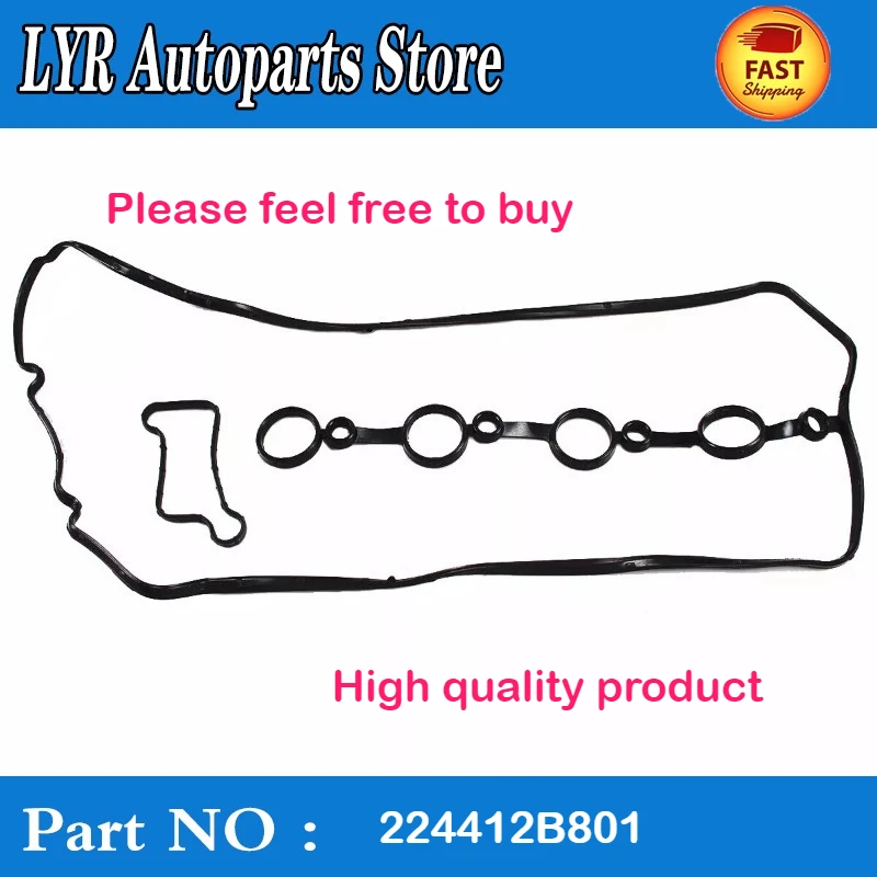 High quality  22441-2B800 22441 22443 224412B801 Gasket-Rocker Cover For HYUNDAI i30 ix20 KIA Soul Ceed car accessories