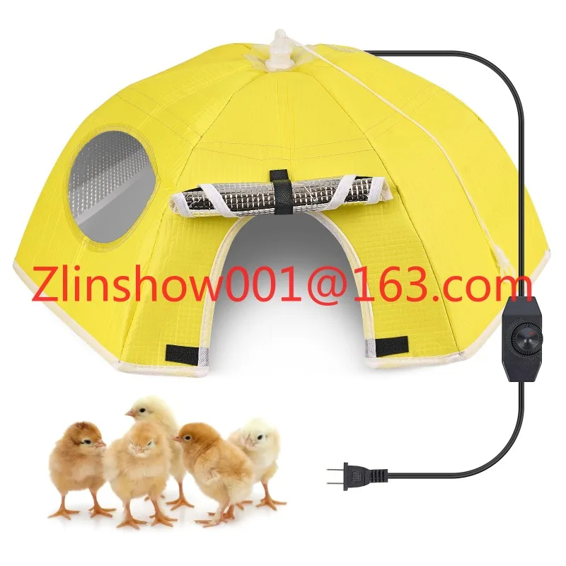 Poultry Brooder Heater for Chicks Temperature Adjustable Electric Chicken Heaters Chick Heating Cover for Sale