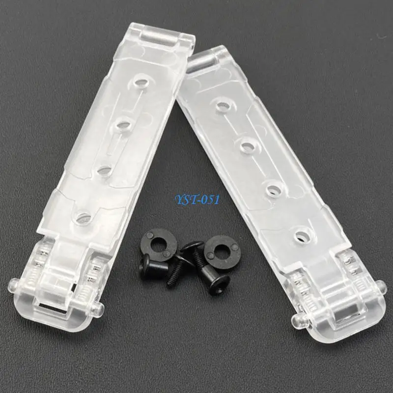 

E15A Transparent Waist Clip Back Clamp With Screws Kits Hardware For KYDEX
