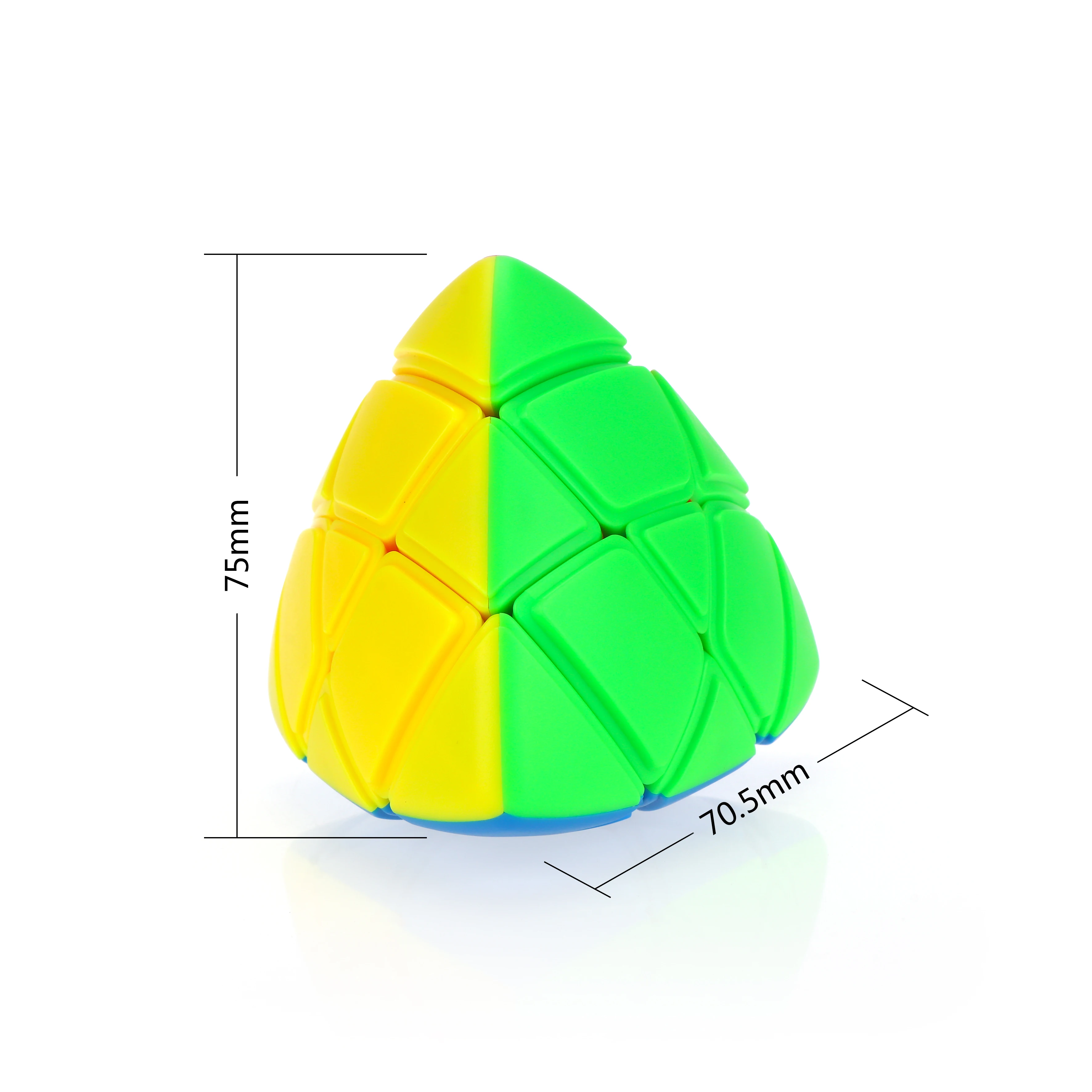 Yongjun YJ pierogi ryżowe 3x3 magiczna kostka plastikowa zabawka edukacyjna kostki prędkości 3x3x3 Puzzle dla dzieci