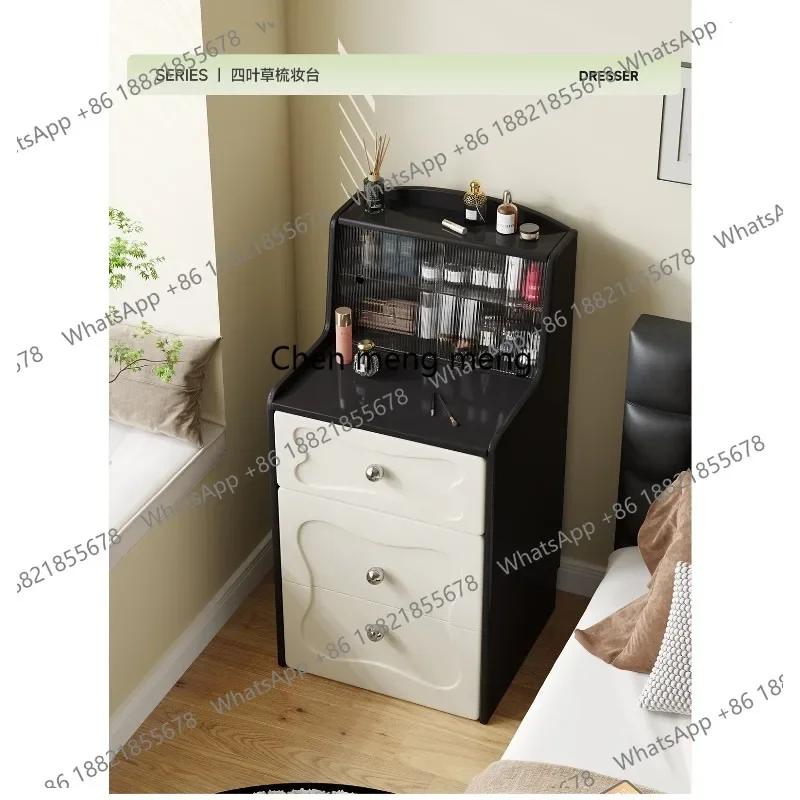 

Dresser Small apartment Bedroom Bedside storage cabinet Bedside table Integrated makeup table