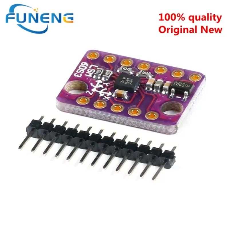 10 stks BMI160 GY-BMI160 6DOF 6-assige Rate Gyro Zwaartekracht Accelerometer Sensor Module IIC I2C SPI Communicatie Protocol 3-5 V