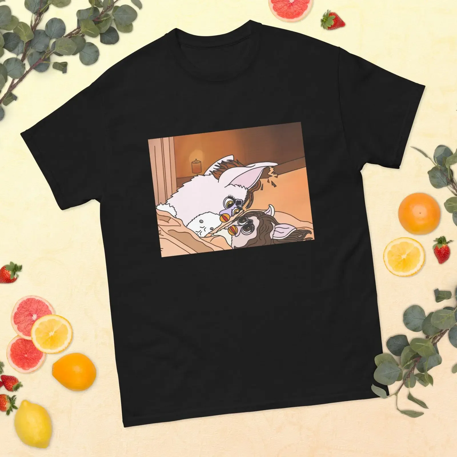 Twilight Furby T Shirt Bella Swan Edward Cullen Honeymoon Breaking Headboard vintage Washed streetwear designer clothes fashion