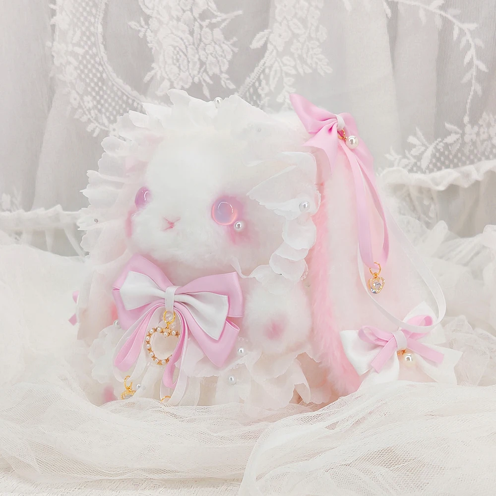 Lop Eared Rabbit Doll Cute Harajuku Handmade Lolita Rabbit Cute Doll