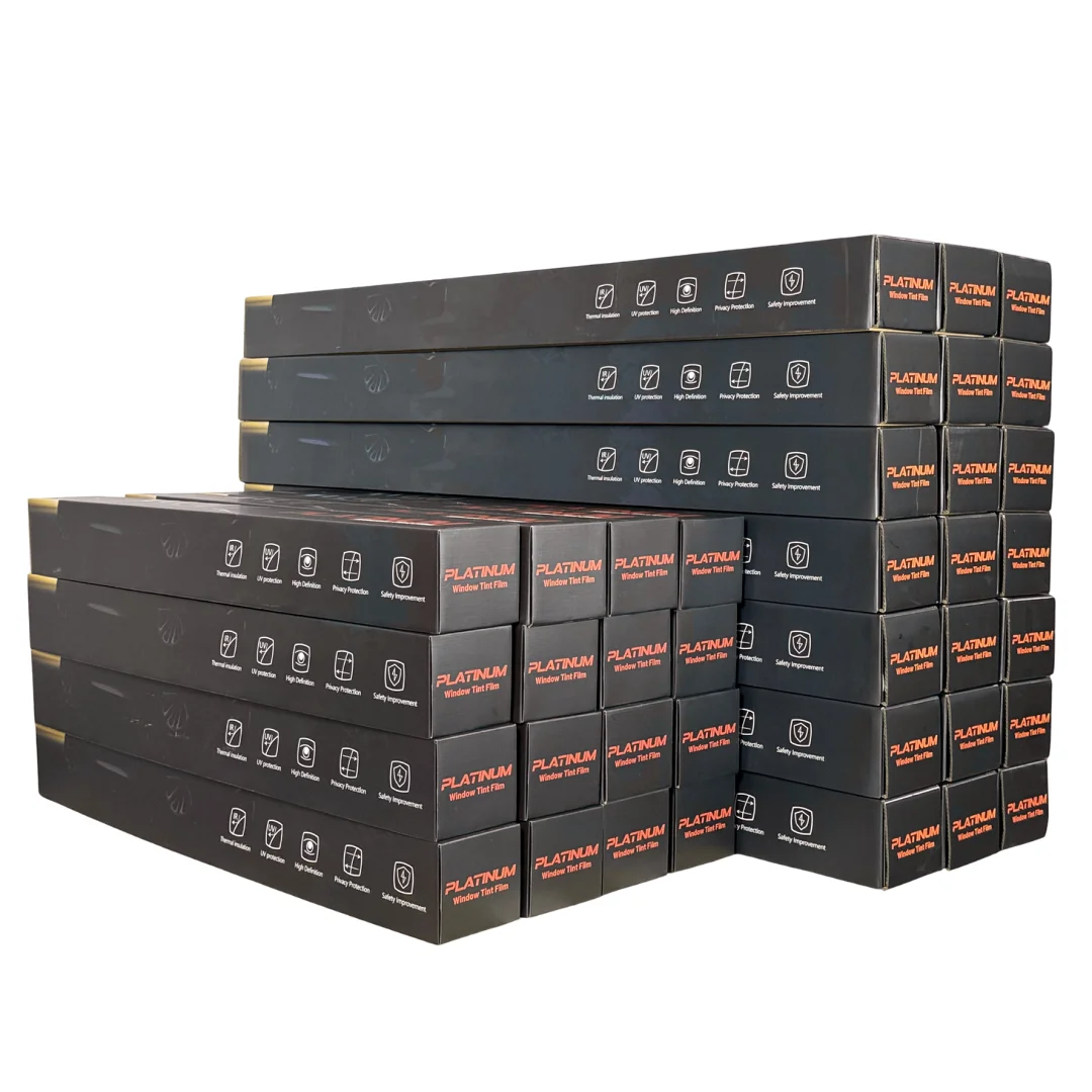 

Wholesale Car Tint Film Roll Nano Ceramic Window Film 95% IRR 99% UV Heat Insulation Sun Blocking Solar Window Tint Film