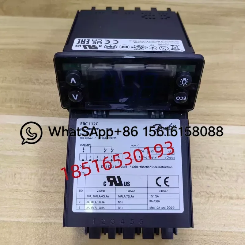 ERC213 080G3457 080G3458 Danfoss Thermostat ERC211 G3454 ERC111A G3230 Temperature Controller Replacement Parts HVAC
