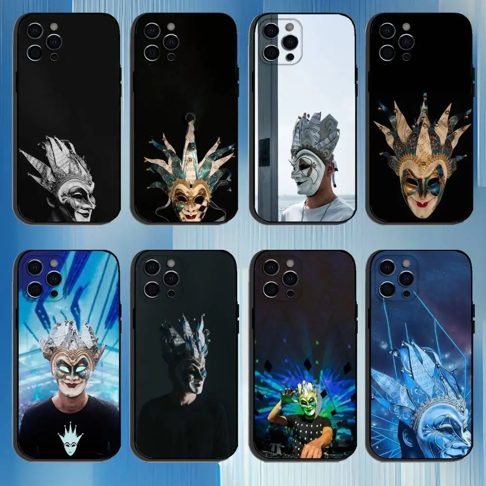 

DJ B-Boris B-Brejcha Phone Case For iPhone 16,15,14,13,12,11 Plus,Pro Max, Others Soft Black Cover