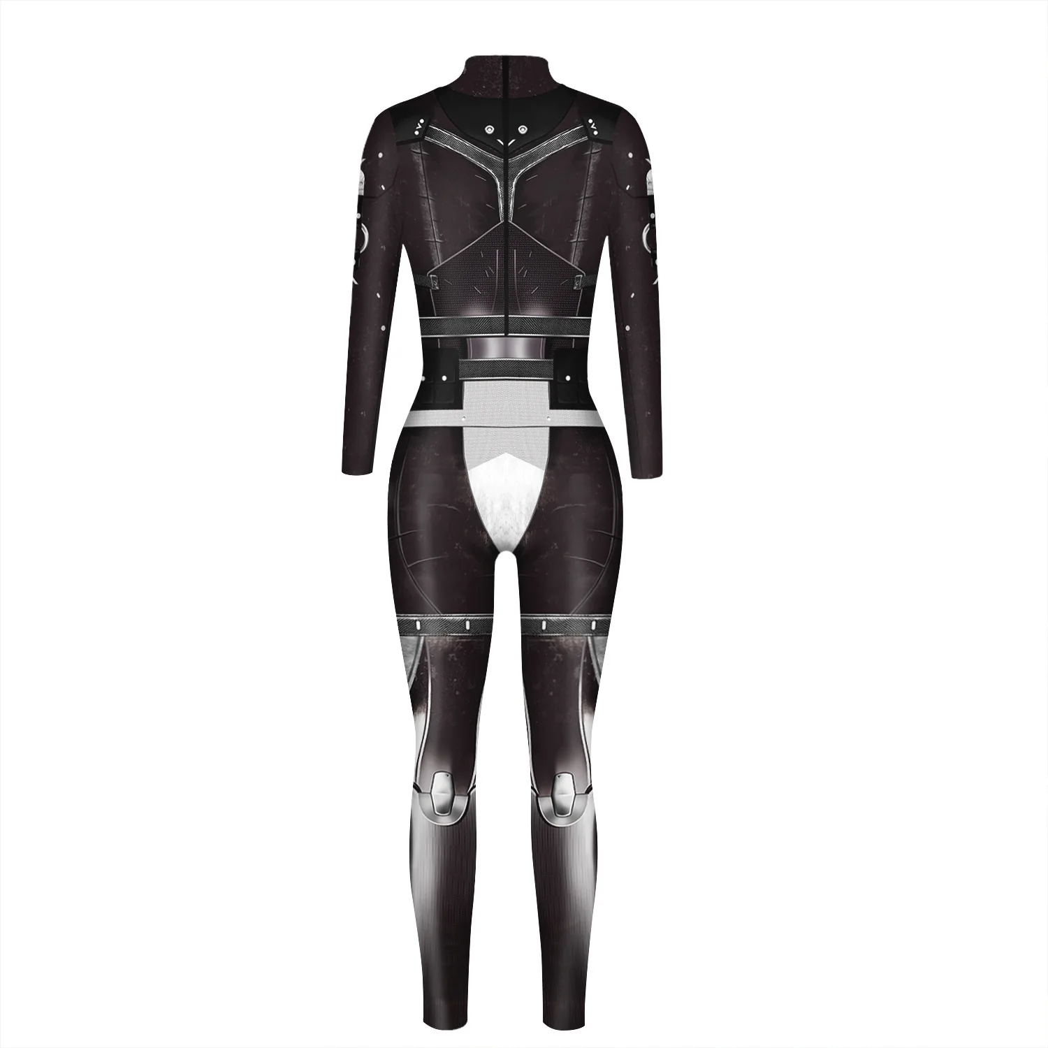 Roboter-Punk-Jumpsuit Catsuit Sexy Damen Cosplay Kostüme Zentai Karneval Halloween Bühnenauftritt Aerial Yoga Bodysuit 2026 – Detail 5