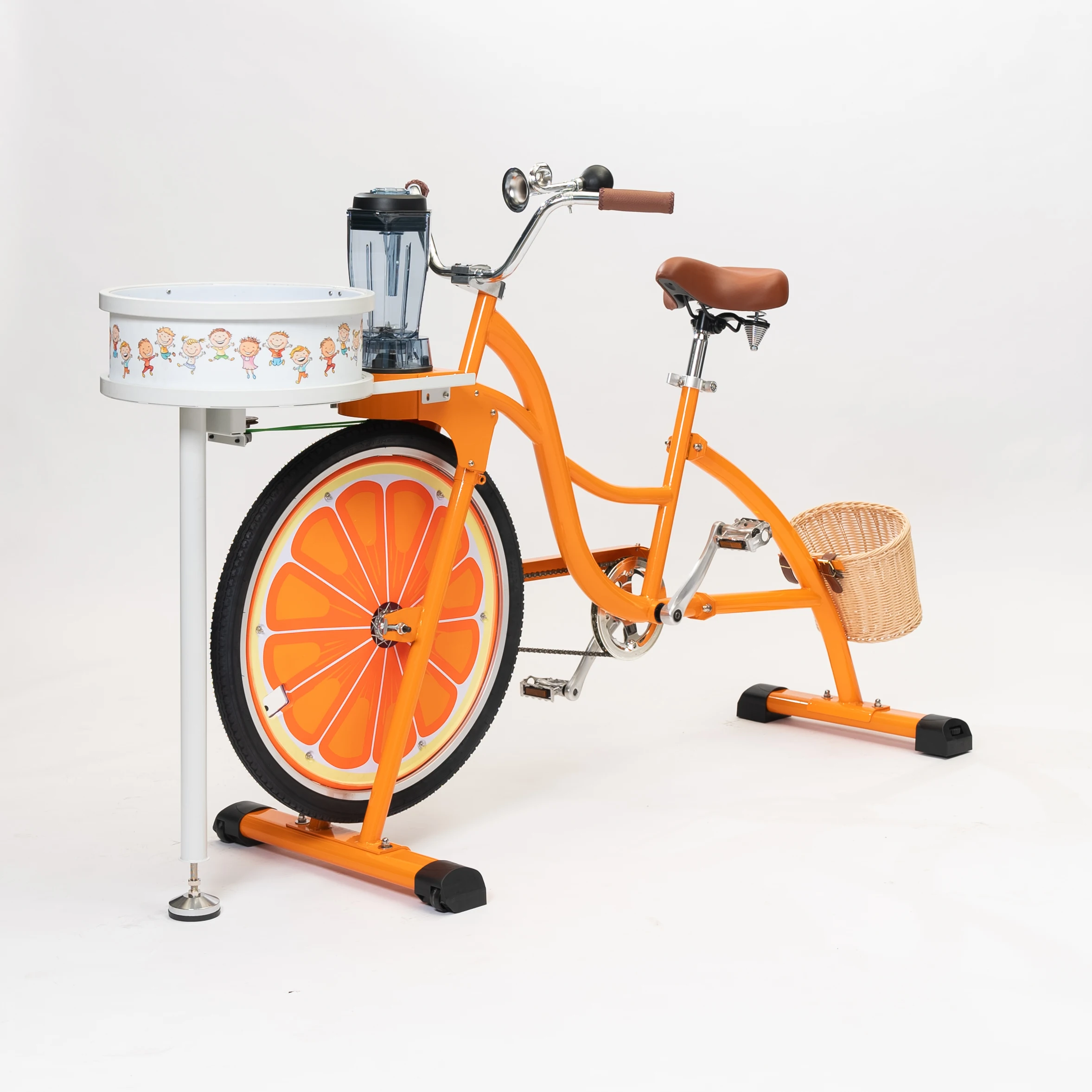 ATV&UTVEXI Adult Exercise Bike with Aluminum Alloy Frame Smoothies Blender Amusement Spinning & Party Bicycle