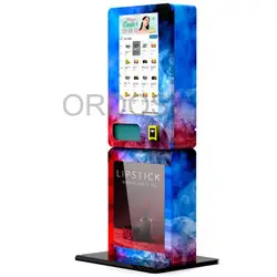 Hot Sale 32-Inch Touch Screen Wall Mounted Vending Machine with ID Reader Coin Credit Card Token QR Code Payment Systems