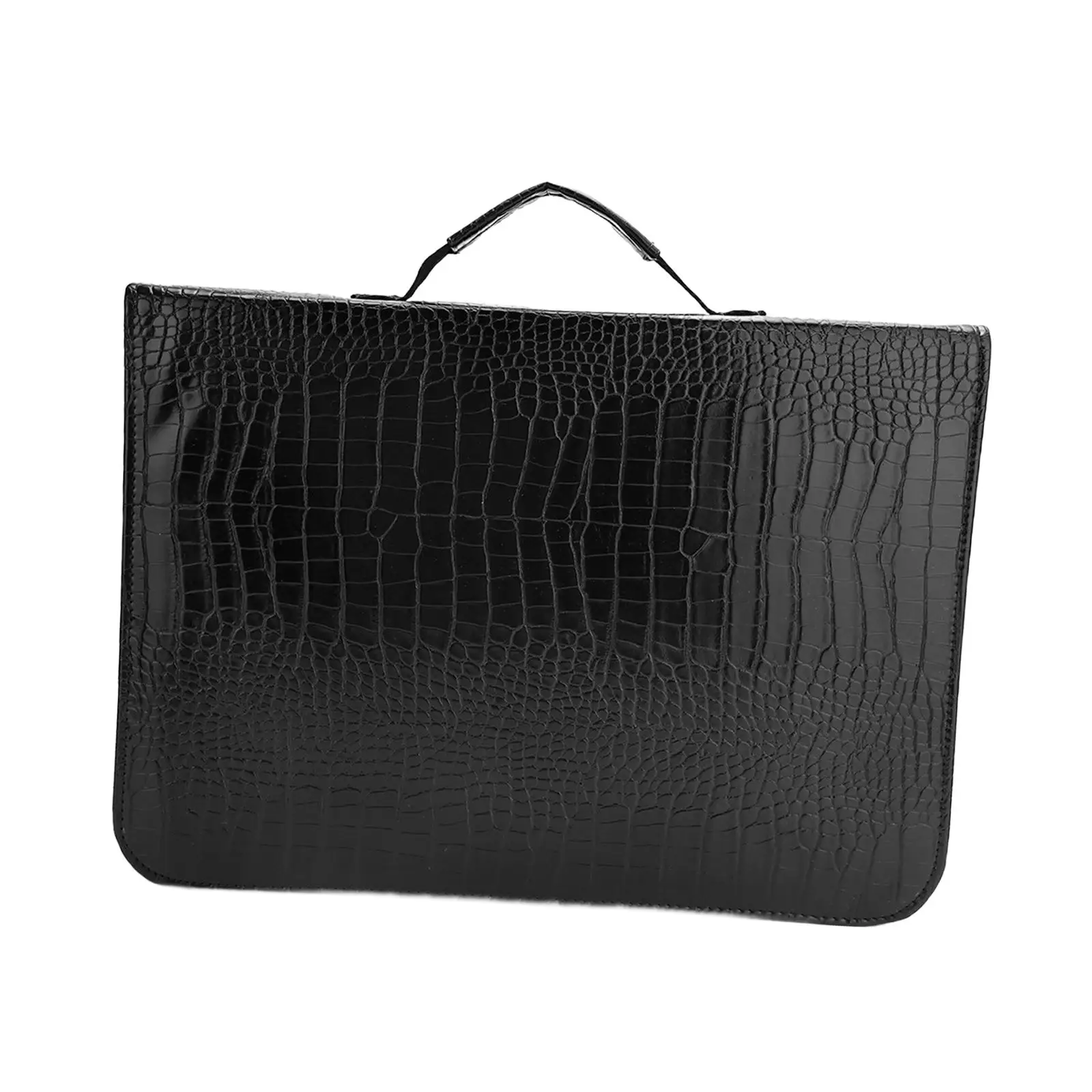 Haircutting Scissors Storage Case Portable Handle PU Leather