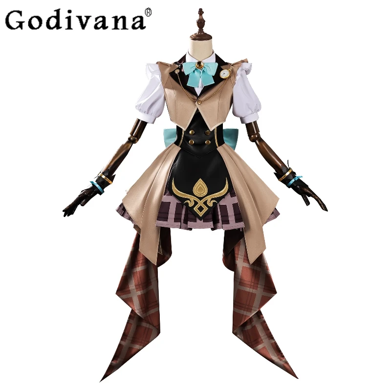 Uniforme da donna Hallowen Gioca a ruolo Vestiti Cos Gioco Anime Abiti da festa Costume cosplay Onore dei re Xiao Qiao Tracce segrete