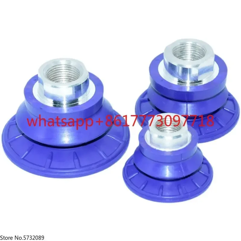 

3pcs Mechanical arm corrugated vacuum suction cup industrial accessories SAB22/30/40/50/60/80/100/125