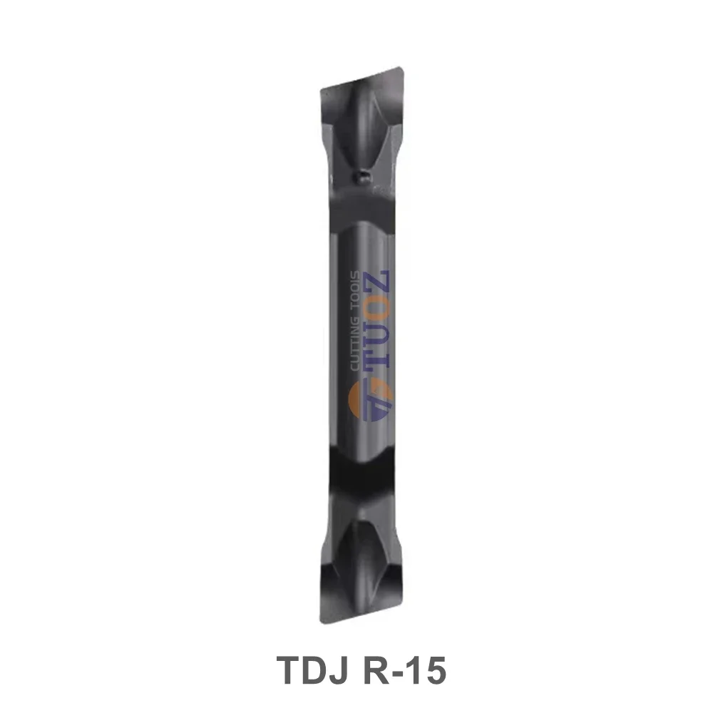 Imagem -03 - Ferramenta de Corte de Torno de Lâmina Entalhada Carbide Grooving Inserts Tdj Tdj2r 6d 7d 15d r6 r7 R15 2r 3r mm mm Tdj3r 6d 7d 15d