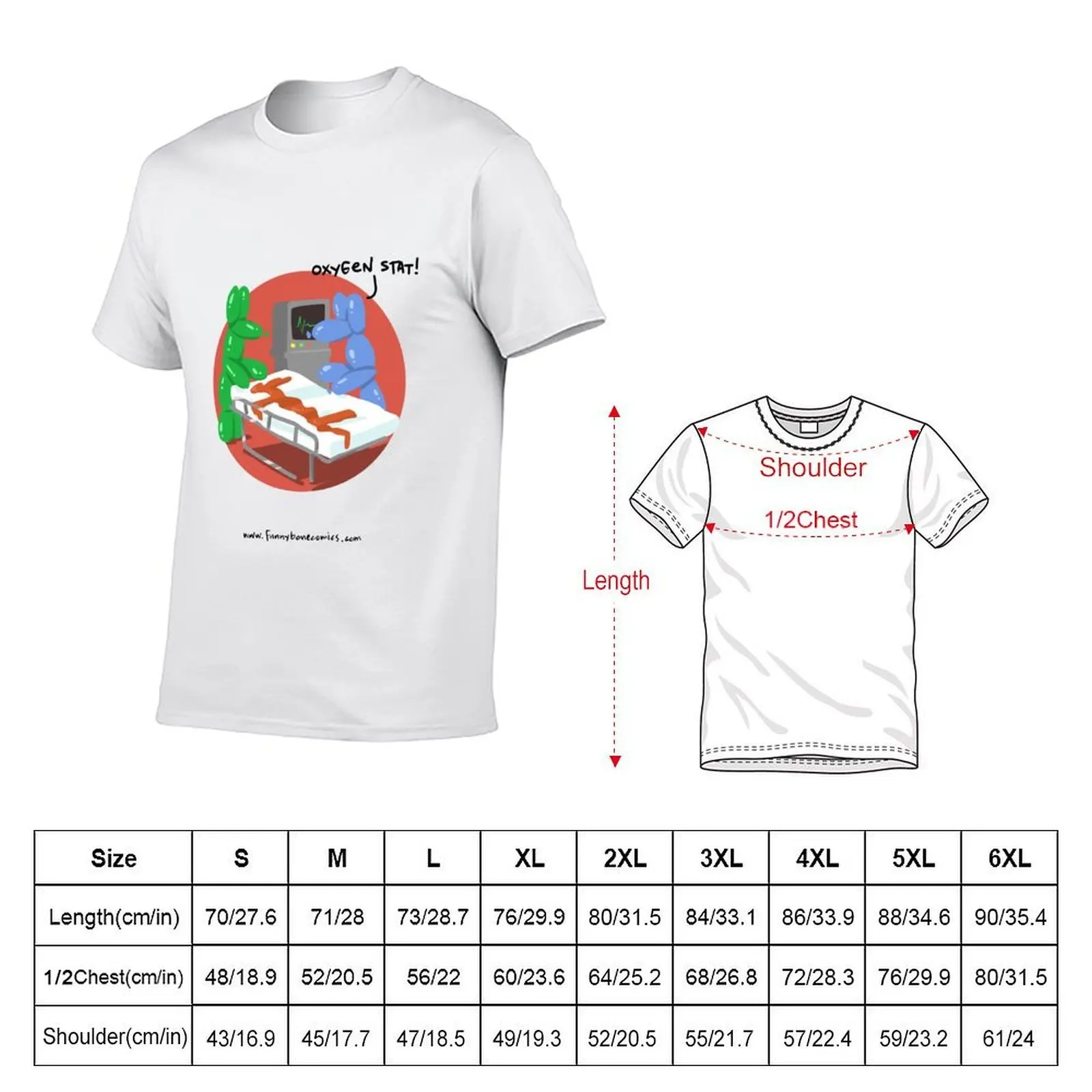 Funny Balloon Animals Medical Design T-Shirt graphics cotton man t-shirts Men's t shirts