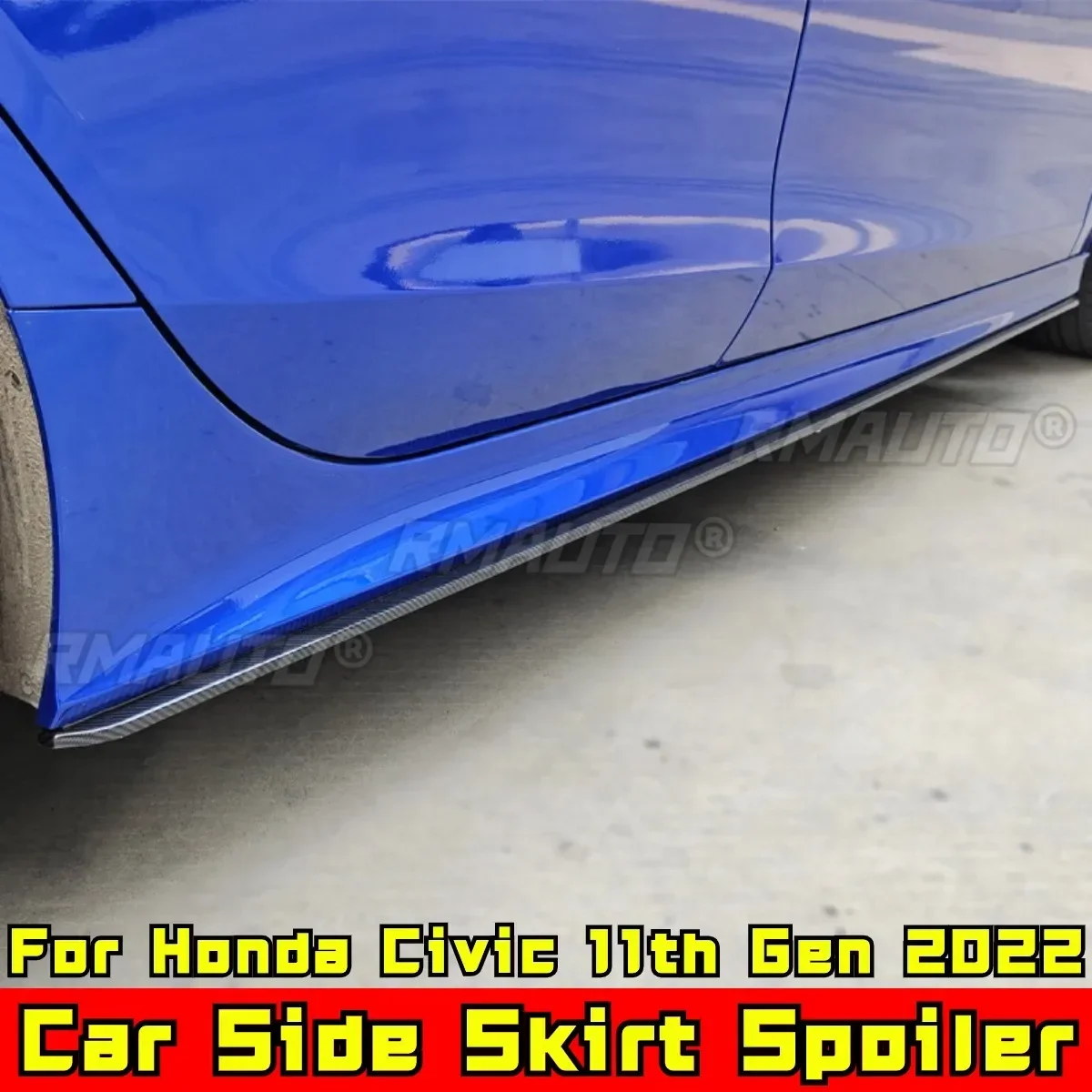 

Для Honda Civic 11-го поколения 2022, комплект кузова, боковая юбка, спойлер, глянцевый черный спортивный стиль, боковая юбка для автомобиля, боковая юбка для губ, автомобильные аксессуары